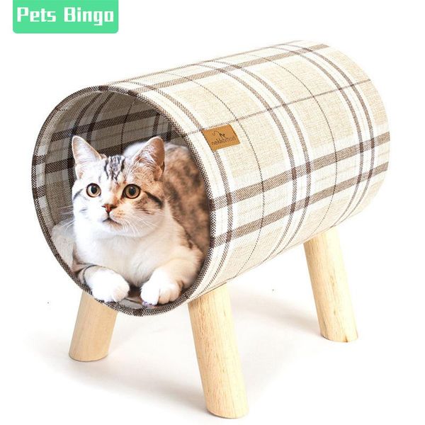 cat beds & furniture pets bingo wooden bed 40*26cm high-quality linen pet house removable four-season universal suitable for < 15kg
cat beds & furniture pets bingo wooden bed 40*26cm high-quality linen pet house removable four-season universal suitable for < 15kg
