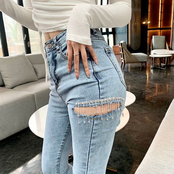 kog342 light blue chic web celebrity high waist jeans new female spring han edition drop drilling and cultivate one's morality sho
kog342 light blue chic web celebrity high waist jeans new female spring han edition drop drilling and cultivate one's morality sho