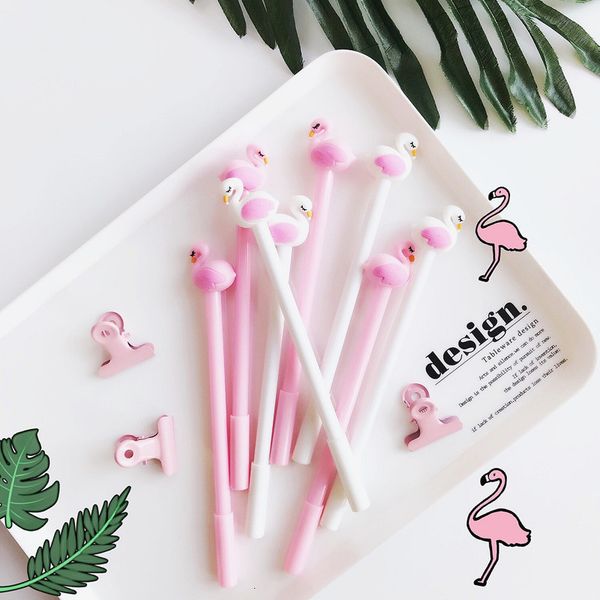 pen jiacai korean student signature pink flamingo black water neutral stationery office supplies
pen jiacai korean student signature pink flamingo black water neutral stationery office supplies