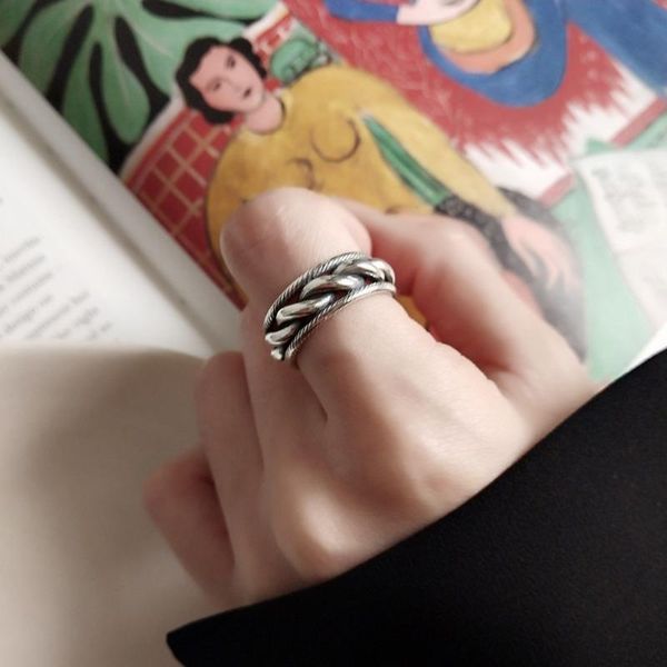 cluster rings punk retro 100% authentic 925 sterling silver twist weave open industrial wind texture creative j210, Golden;silver
cluster rings punk retro 100% authentic 925 sterling silver twist weave open industrial wind texture creative j210, Golden;silver