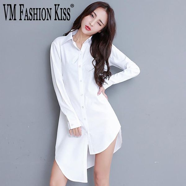 women's blouses & shirts vm fashion kiss elegant women dress homewear long sleeve turn-down collar holidays vacation beach casual with, White
women's blouses & shirts vm fashion kiss elegant women dress homewear long sleeve turn-down collar holidays vacation beach casual with, White