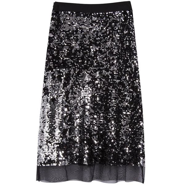 skirts women spring skirt fashion mesh patchwork sequins elegant street wear a-line, Black
skirts women spring skirt fashion mesh patchwork sequins elegant street wear a-line, Black