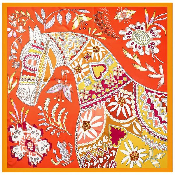 scarves 130cm brand women design horse square scarf luxury twill 100% silk fashion kerchief shawl echarpe sandy beach 2021, Blue;gray
scarves 130cm brand women design horse square scarf luxury twill 100% silk fashion kerchief shawl echarpe sandy beach 2021, Blue;gray