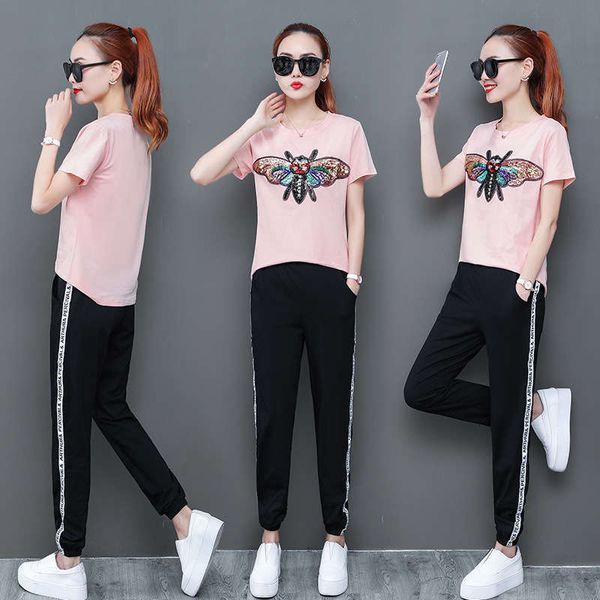 fashion sportswear women's tracksuits trend korean version of slim casual running clothes student's two piece set, Gray
fashion sportswear women's tracksuits trend korean version of slim casual running clothes student's two piece set, Gray