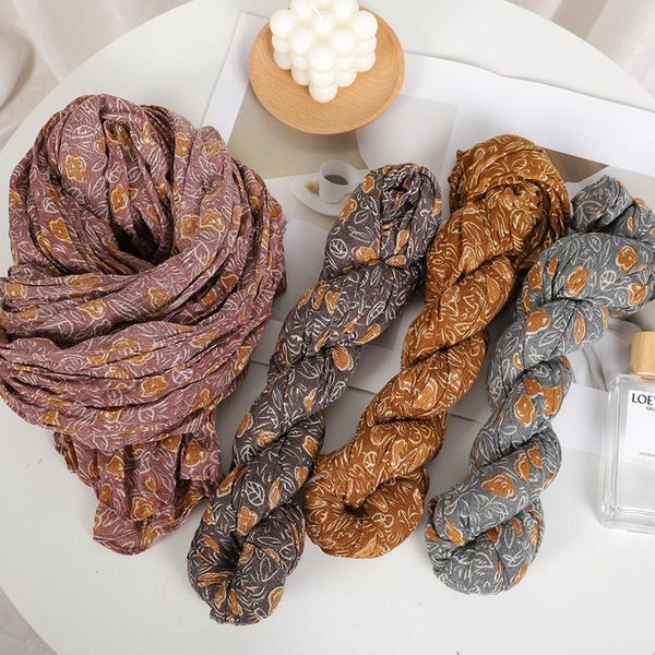 scarves fashion designer bandana pashmina women cotton scarf bohemia hijab shawls and wraps long tassel female foulard print, Blue;gray
scarves fashion designer bandana pashmina women cotton scarf bohemia hijab shawls and wraps long tassel female foulard print, Blue;gray
