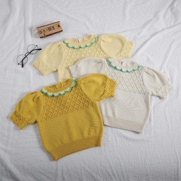 pullover 2021 spring summer arrivals kids girls knit lovely hand made hollow out sweater baby brand clothes, Blue
pullover 2021 spring summer arrivals kids girls knit lovely hand made hollow out sweater baby brand clothes, Blue