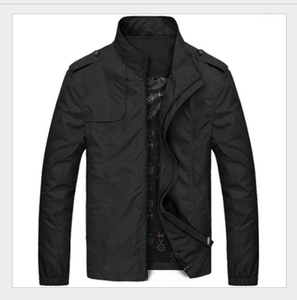 men's jackets isurvivor 2021 jacket spring slim solid color stand collar youth casual, Black;brown
men's jackets isurvivor 2021 jacket spring slim solid color stand collar youth casual, Black;brown