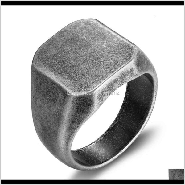 cluster rings jewelry drop delivery 2021 classic fashion accessories simple nostalgic smooth titanium stainless steel mens ring 1f3eg, Golden;silver
cluster rings jewelry drop delivery 2021 classic fashion accessories simple nostalgic smooth titanium stainless steel mens ring 1f3eg, Golden;silver