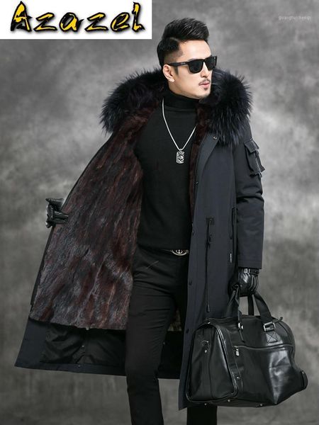 men's leather & faux real winter jacket men parkas mens mink coat shearling raccoon fur collar long 2021 ropa hombre 4528 pph1127, Black
men's leather & faux real winter jacket men parkas mens mink coat shearling raccoon fur collar long 2021 ropa hombre 4528 pph1127, Black