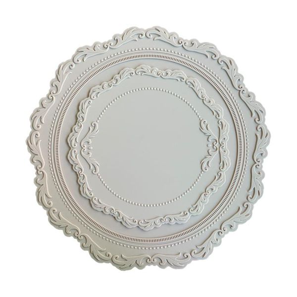 mats & pads 23/34cm flower silicone placemat round tableware breakfast oil resistant heat insulation pad tablemat kitchen utensils
mats & pads 23/34cm flower silicone placemat round tableware breakfast oil resistant heat insulation pad tablemat kitchen utensils