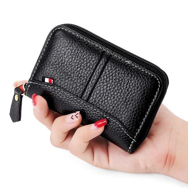 storage bags anti-theft brushed leather men's and women's coin purse first layer cowhide business bank bag card holder anti-magnet
storage bags anti-theft brushed leather men's and women's coin purse first layer cowhide business bank bag card holder anti-magnet