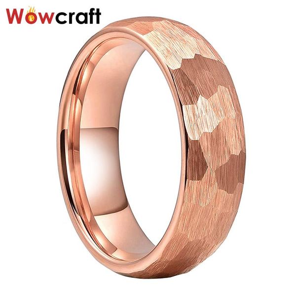 6mm rose gold hammered tungsten carbide wedding band for men women brushed domed comfort fit inside engraved rings, Slivery;golden
6mm rose gold hammered tungsten carbide wedding band for men women brushed domed comfort fit inside engraved rings, Slivery;golden