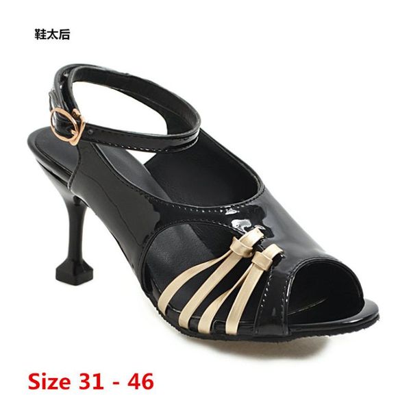 dress shoes summer pumps gladiator sandals women high heels sandal lady ankle strap pump small big size 31 - 46, Black
dress shoes summer pumps gladiator sandals women high heels sandal lady ankle strap pump small big size 31 - 46, Black