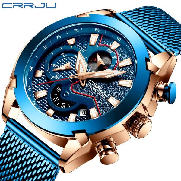 wristwatches crrju men's classic style mesh belt watch, business travel essentials, durable quartz watch, Slivery;brown
wristwatches crrju men's classic style mesh belt watch, business travel essentials, durable quartz watch, Slivery;brown