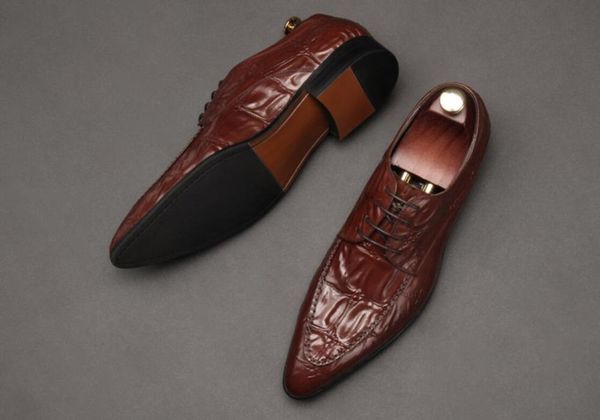 dress shoes shiny leather men derby spring autumn italian male formal pointed toe man wedding party oxfords sapatos, Black
dress shoes shiny leather men derby spring autumn italian male formal pointed toe man wedding party oxfords sapatos, Black