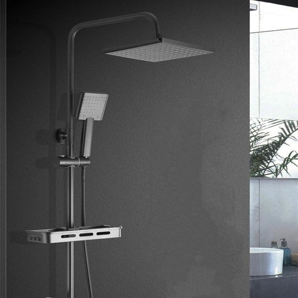 full copper bathroom shower set matte black wall mounted mixer tap household pressurized rain faucet sets
full copper bathroom shower set matte black wall mounted mixer tap household pressurized rain faucet sets