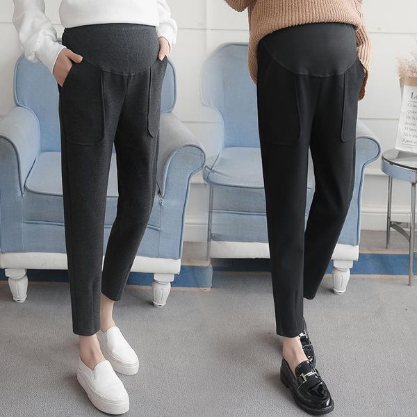 6020# maternity pants spring autumn support abdomen elastic waist belly ninth trousers bottoms, White
6020# maternity pants spring autumn support abdomen elastic waist belly ninth trousers bottoms, White