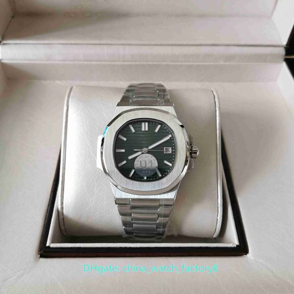 with box papers u1 factory watches 40mm nautilus 5711 1a-014 green asia 2813 movement transparent mechanical automatic mens watch men's, Slivery;brown
with box papers u1 factory watches 40mm nautilus 5711 1a-014 green asia 2813 movement transparent mechanical automatic mens watch men's, Slivery;brown