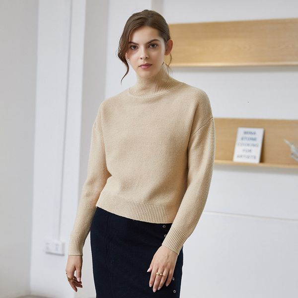 women's knitted shirt around neck autumn winter cashmere sweater and thin lazy style, White;black
women's knitted shirt around neck autumn winter cashmere sweater and thin lazy style, White;black