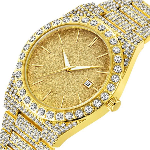 wristwatches original brand gold watches mens fashion alloy band hip hop diamond vintage date quartz clock reloj hombre acero inoxidable 121, Slivery;brown
wristwatches original brand gold watches mens fashion alloy band hip hop diamond vintage date quartz clock reloj hombre acero inoxidable 121, Slivery;brown