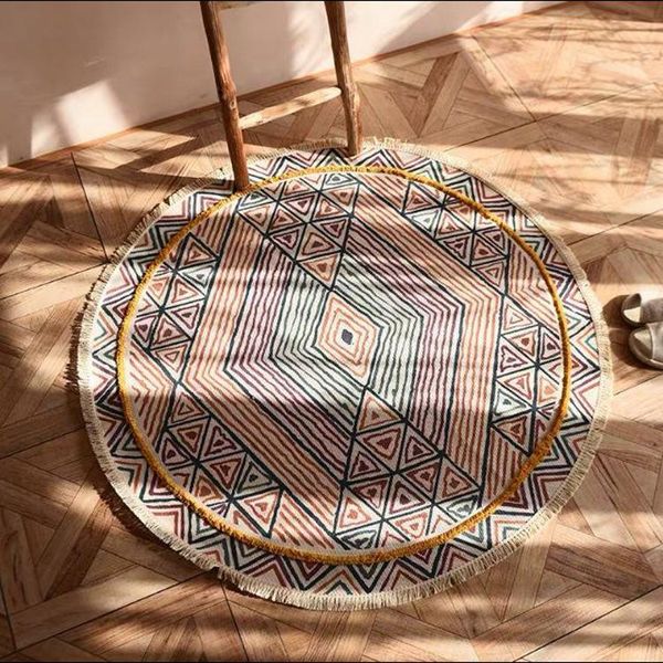 carpets bohemia ethnic style cotton linen soft carpet handmade tassel rug living room bedside floor mat pad home boho decoration
carpets bohemia ethnic style cotton linen soft carpet handmade tassel rug living room bedside floor mat pad home boho decoration