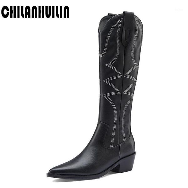 boots brand classic embroidered leather western cowboy for women cowgirl high heel shoes knee woman botas mujer1, Black
boots brand classic embroidered leather western cowboy for women cowgirl high heel shoes knee woman botas mujer1, Black