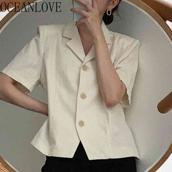 brief fashion office lady women shirts solid notched summer blusas korean vintage elegant chic blouses 16988 210415, White
brief fashion office lady women shirts solid notched summer blusas korean vintage elegant chic blouses 16988 210415, White