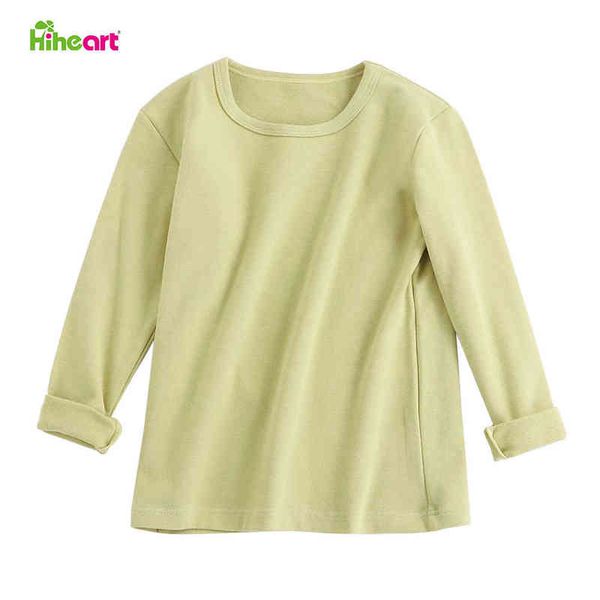 hiheart kids bottoming shirt multicolor spring and autumn long-sleeved boys and girls warm pullover round neck t-shirt g1209, Blue
hiheart kids bottoming shirt multicolor spring and autumn long-sleeved boys and girls warm pullover round neck t-shirt g1209, Blue