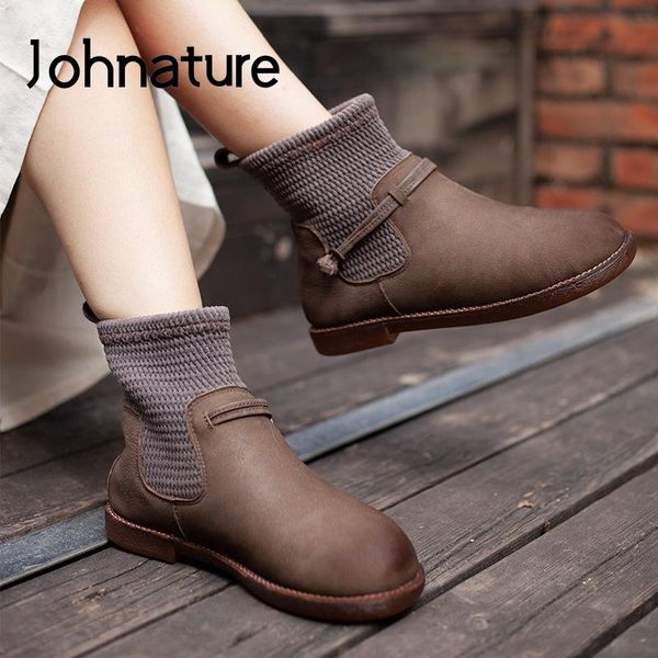 boots johnature genuine leather plush women 2021 winter warm ladies shoes handmade retro round toe sewing platform, Black
boots johnature genuine leather plush women 2021 winter warm ladies shoes handmade retro round toe sewing platform, Black