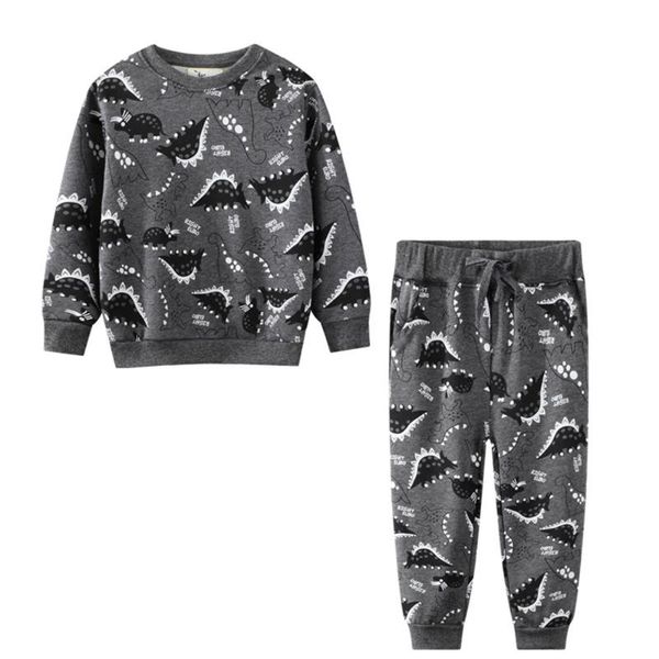 clothing sets  jumping meters winter autumn boys girls dinosaurs print cotton fashion sweatshirts + sweatpants 2 pcs outfits, White
clothing sets  jumping meters winter autumn boys girls dinosaurs print cotton fashion sweatshirts + sweatpants 2 pcs outfits, White
