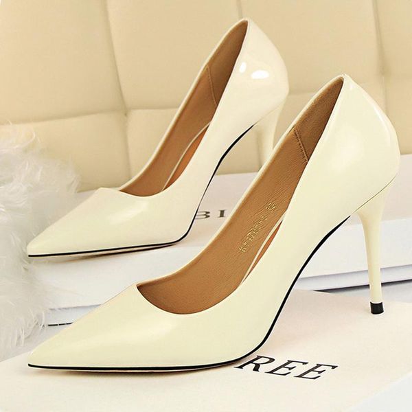 concise women pumps shoes on heel 9cm pointed toe ladies for high party shallow female stiletto dress, Black
concise women pumps shoes on heel 9cm pointed toe ladies for high party shallow female stiletto dress, Black
