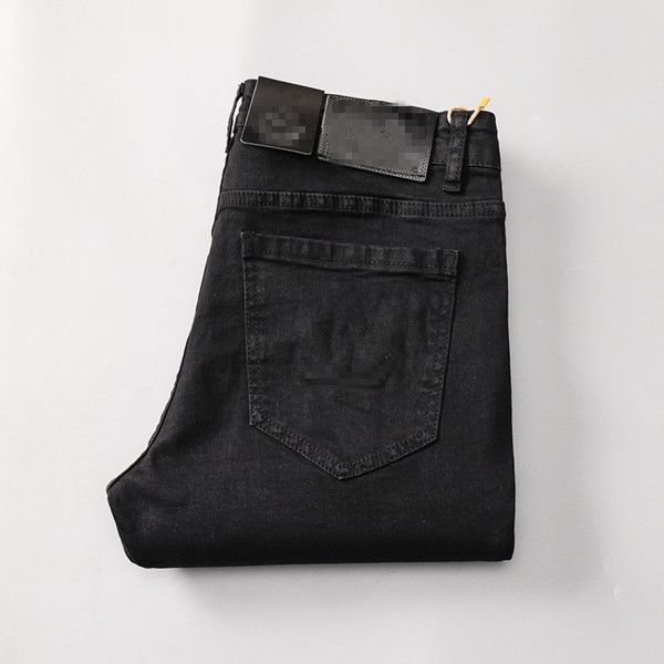 design style mens designer luxury jeans black fashion trousers cowboy famous brand zipper slim-leg business casual pants w28-w40, Blue
design style mens designer luxury jeans black fashion trousers cowboy famous brand zipper slim-leg business casual pants w28-w40, Blue