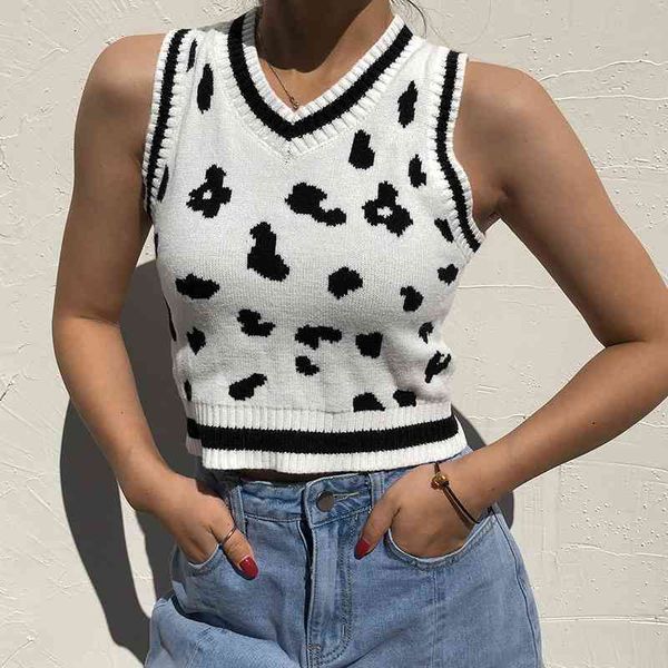 women's sweaters autumn fashion spotted casual slim knitted vest sweater v neck sleeveless elegant female waistcoat urban ladies c, White;black
women's sweaters autumn fashion spotted casual slim knitted vest sweater v neck sleeveless elegant female waistcoat urban ladies c, White;black