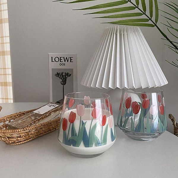 ins wind girl tulip lovely home juice cup creative glass personality net red milk drinking glasses s wine
ins wind girl tulip lovely home juice cup creative glass personality net red milk drinking glasses s wine