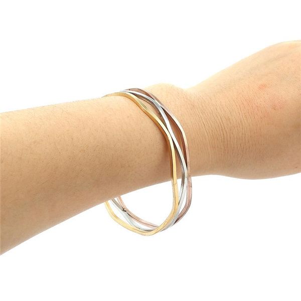 bangle for women girls jewelry gifts 23cm- 22cm long ( 6.8cm dia.) 1 set (3 pcs/set) trendy stainless steel stacking bangles bracelets, Black
bangle for women girls jewelry gifts 23cm- 22cm long ( 6.8cm dia.) 1 set (3 pcs/set) trendy stainless steel stacking bangles bracelets, Black