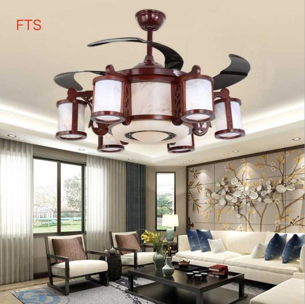 electric fans chinese style fan light invisible led retro modern ceiling fixture red-brown lighting one drop delivery
electric fans chinese style fan light invisible led retro modern ceiling fixture red-brown lighting one drop delivery