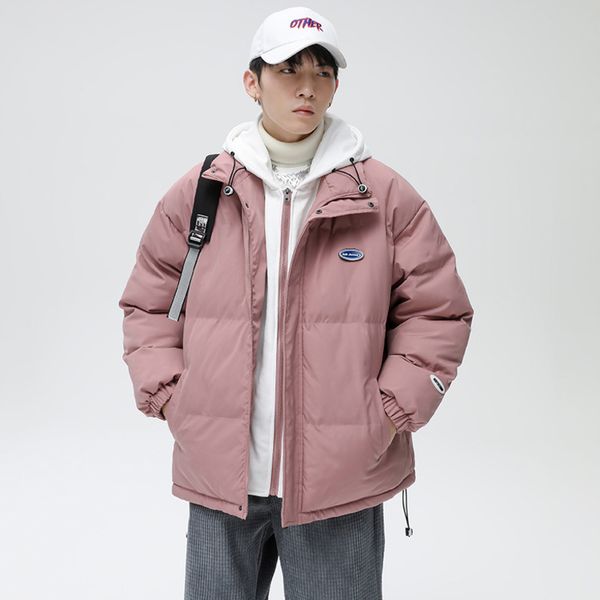 fake two piece men's thickened brand ins loose cloth 2021 new hooded cotton padded winter et, Black
fake two piece men's thickened brand ins loose cloth 2021 new hooded cotton padded winter et, Black