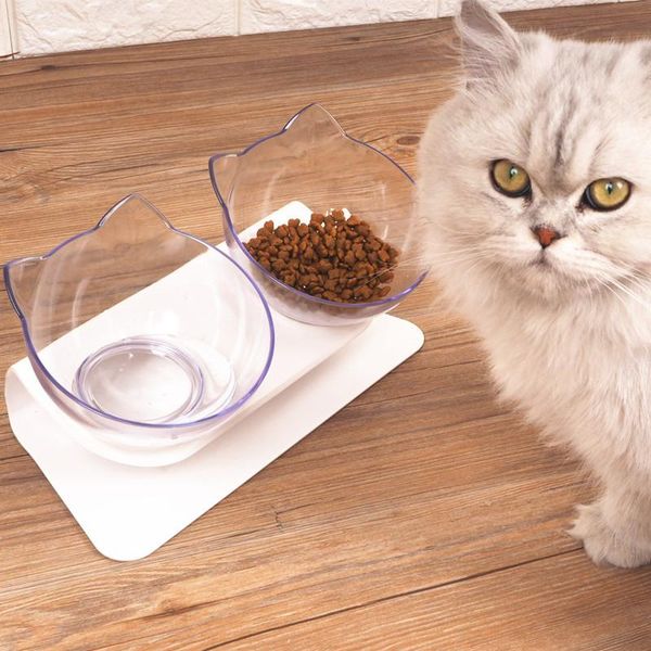 pet cat bowl dual-use non-slip transparent bowls protect cervical vertebra tilt mouth drinking water storage cats supplies & feeders
pet cat bowl dual-use non-slip transparent bowls protect cervical vertebra tilt mouth drinking water storage cats supplies & feeders