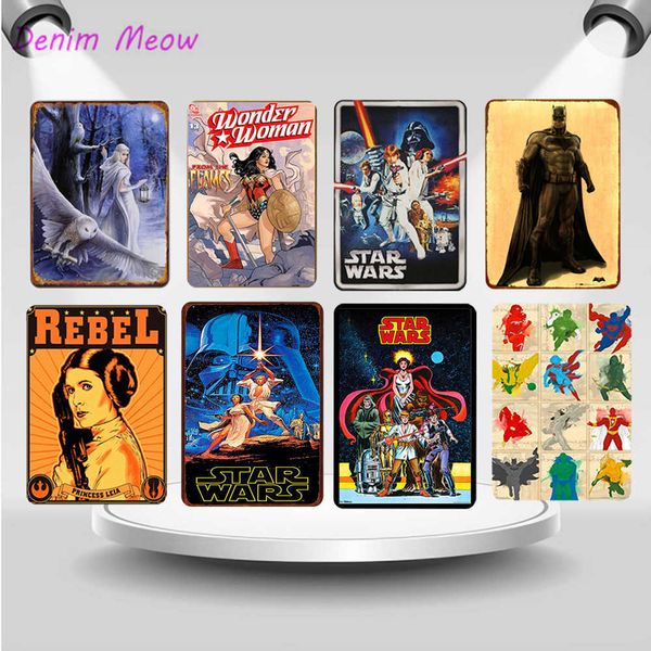 vintage super hero comic cartoon metal tin signs movie anime characters wall painting plates cinema film poster home deco
vintage super hero comic cartoon metal tin signs movie anime characters wall painting plates cinema film poster home deco