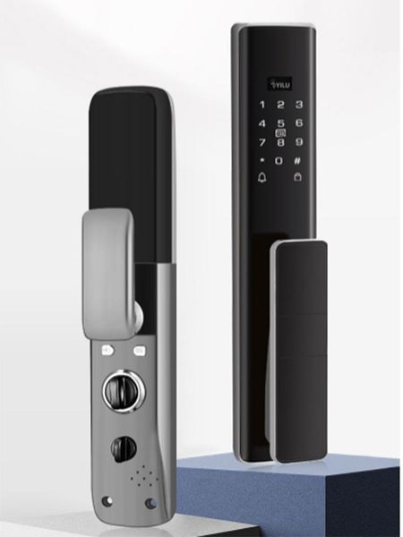 high security intelligent wifi tuya app lock fingerprint card key password smart door
high security intelligent wifi tuya app lock fingerprint card key password smart door