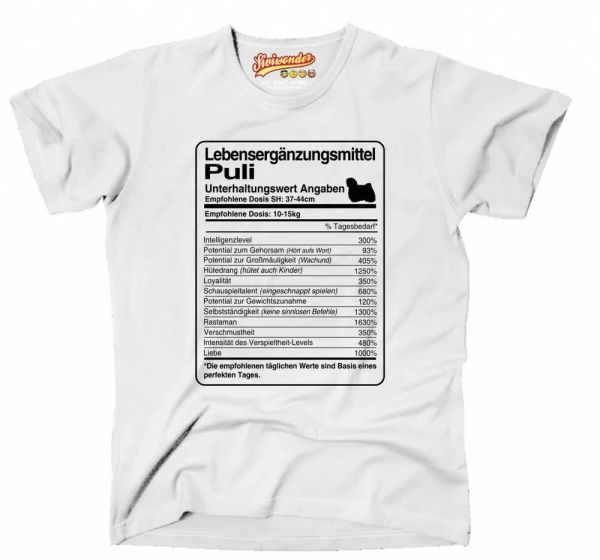 T-Shirt Unisex dose Puli Life Supplements by siviwonder Men Dog Dogs, Mainly pictures
T-Shirt Unisex dose Puli Life Supplements by siviwonder Men Dog Dogs, Mainly pictures