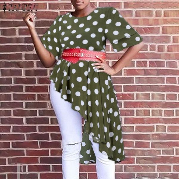 women's blouses & shirts casual ol flare sleeve blusa oversize womens fashion irregular zanzea polka dot loose tunic 2021 summer print, White
women's blouses & shirts casual ol flare sleeve blusa oversize womens fashion irregular zanzea polka dot loose tunic 2021 summer print, White
