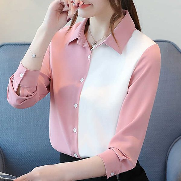 blusas mujer de moda turn down collar chiffon blouse shirt women womens and blouses long sleeve blouse women c694 210602, White
blusas mujer de moda turn down collar chiffon blouse shirt women womens and blouses long sleeve blouse women c694 210602, White