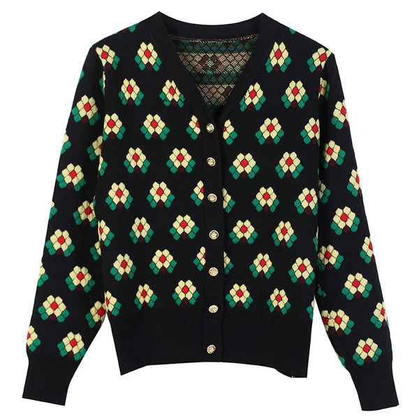 women's jackets autumn christmas designer sweater women flower embroidery luxury cardigans elegant brand design runway pink clothing m4, Black;brown
women's jackets autumn christmas designer sweater women flower embroidery luxury cardigans elegant brand design runway pink clothing m4, Black;brown
