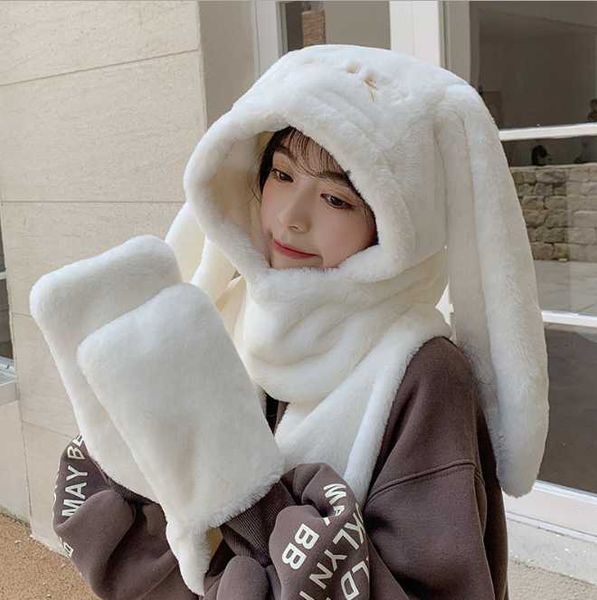 hats, scarves & gloves sets big ears plush cross border cycling lovely hat female cold autumn winter scarf one girl student white, Blue;gray
hats, scarves & gloves sets big ears plush cross border cycling lovely hat female cold autumn winter scarf one girl student white, Blue;gray