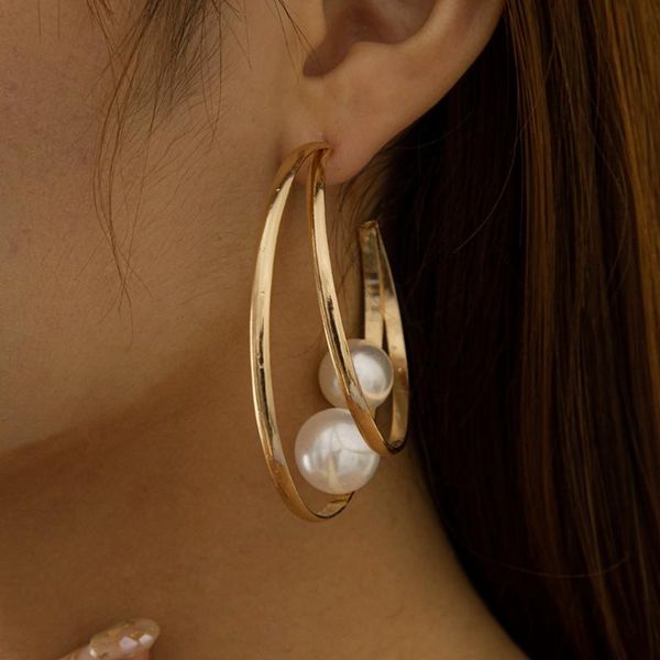 hoop & huggie bohemia cute double layer big cuff earrings minimalist fashion gold color earring for women broncos 2021 trend jewelry, Golden;silver
hoop & huggie bohemia cute double layer big cuff earrings minimalist fashion gold color earring for women broncos 2021 trend jewelry, Golden;silver