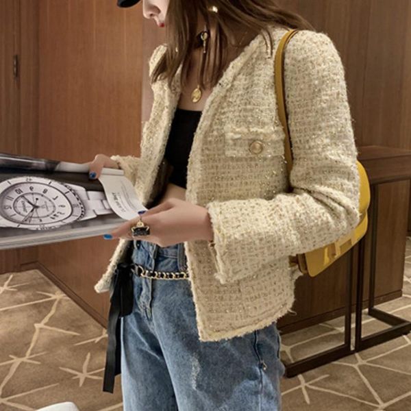 autumn o-neck patchwork short jacket women coats korean tweed woman wool cashmere winter coat femme elegant mujer slq1 women's & blends, Black
autumn o-neck patchwork short jacket women coats korean tweed woman wool cashmere winter coat femme elegant mujer slq1 women's & blends, Black