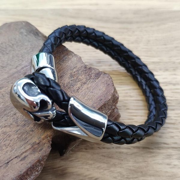 charm bracelets mozo drop men 2021 genuine leather stainless steel punk skull bangles women wholesale jewelry 517, Golden;silver
charm bracelets mozo drop men 2021 genuine leather stainless steel punk skull bangles women wholesale jewelry 517, Golden;silver