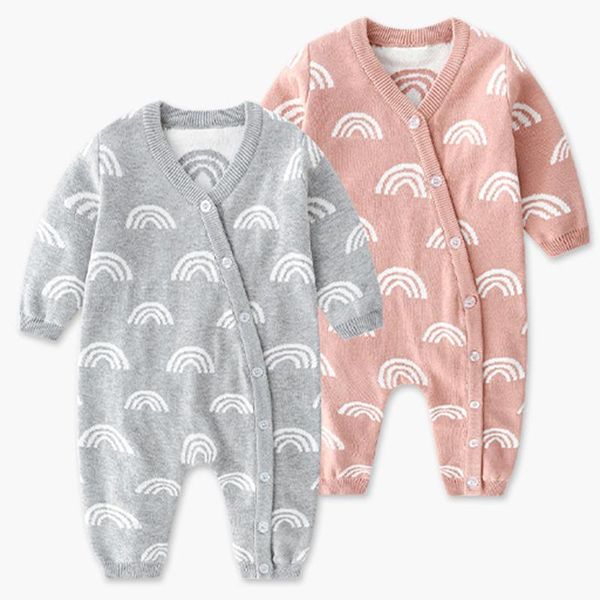 baby knit romper rainbow born knitted clothes autumn winter long sleeve girl cotton jumpsuit boy jumpsuits, Blue
baby knit romper rainbow born knitted clothes autumn winter long sleeve girl cotton jumpsuit boy jumpsuits, Blue