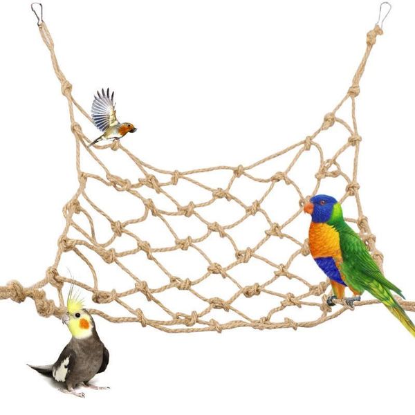 small animal supplies 1pc parrot cage toys bird swing hanging play greys parakeet cockatiel conure pet climbing rope net, ladder dropship
small animal supplies 1pc parrot cage toys bird swing hanging play greys parakeet cockatiel conure pet climbing rope net, ladder dropship